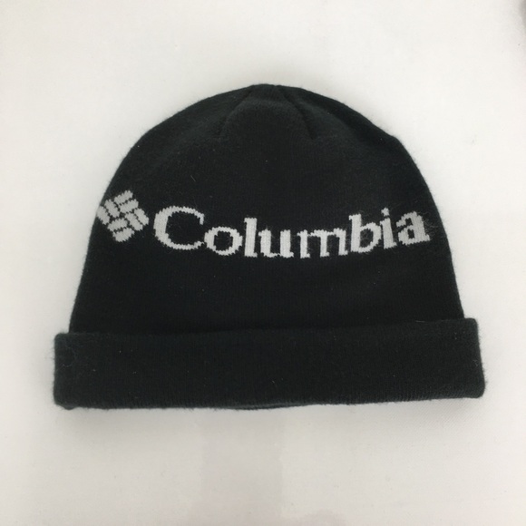 Columbia Winter Beanie Hat Bundle Army Green & Black Outdoor Stretch Mens OS - Picture 7 of 8